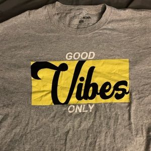 Fashion nova good vibes only shirt